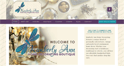 Desktop Screenshot of kimberlyanndesigns1.com